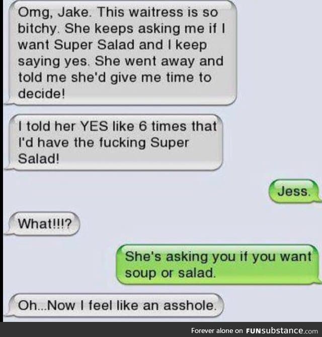 I want the super salad!!