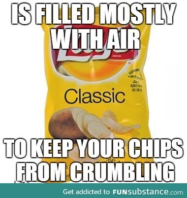 Misunderstood chip bag