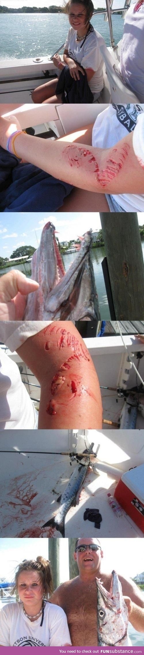 Go fishing with dad they said