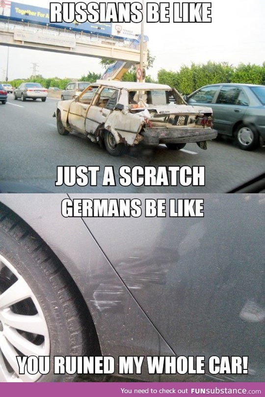 Russians vs. Germans
