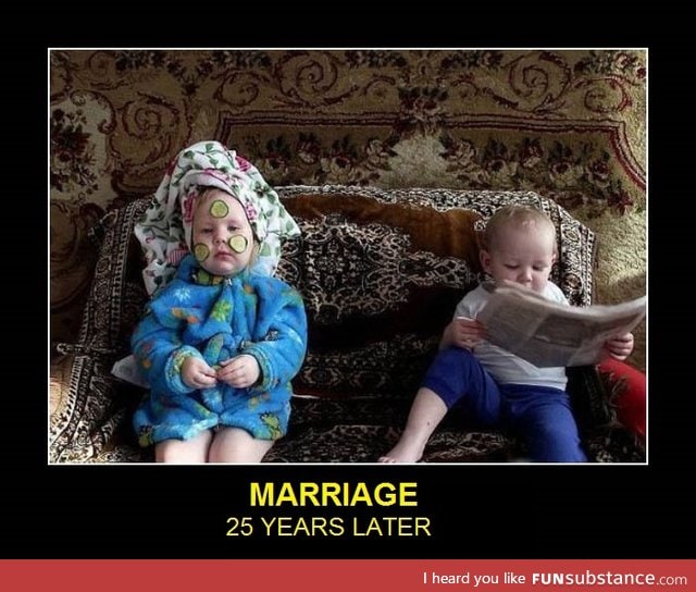 Marriage – 25 years later