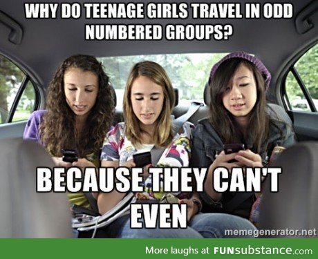 Teenage girls