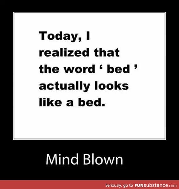 Mind blown bed