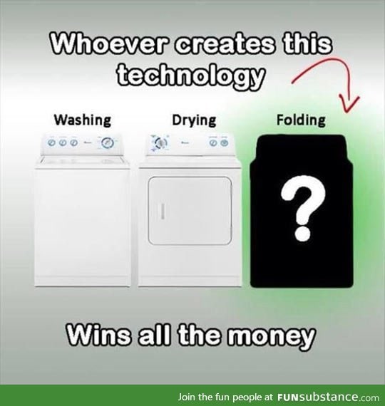 We want the folding machine