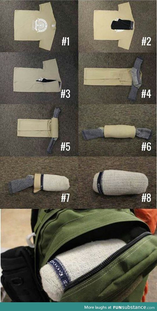How to pack the right way