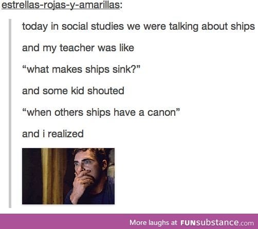 Canon ship vs Non-canon ship