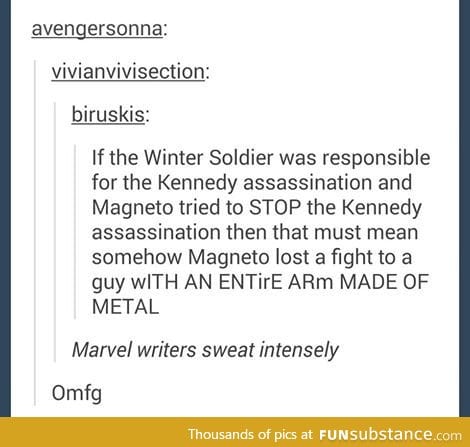Marvel logic