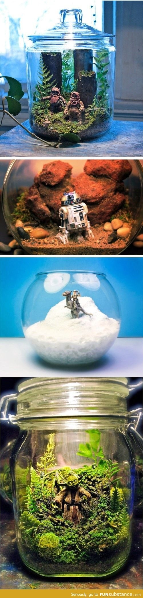 Awesome Star Wars Terrariums