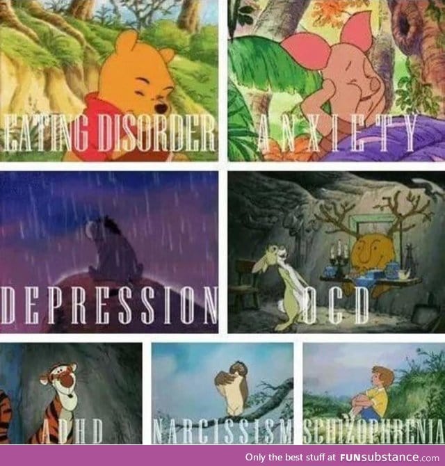 Well Winnie the Pooh is messed up