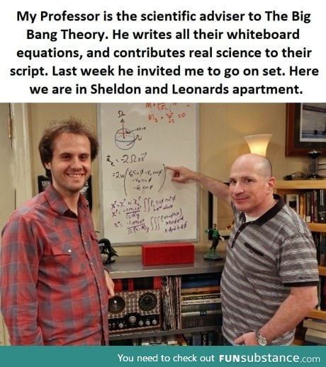 The person behind Big Bang Theory