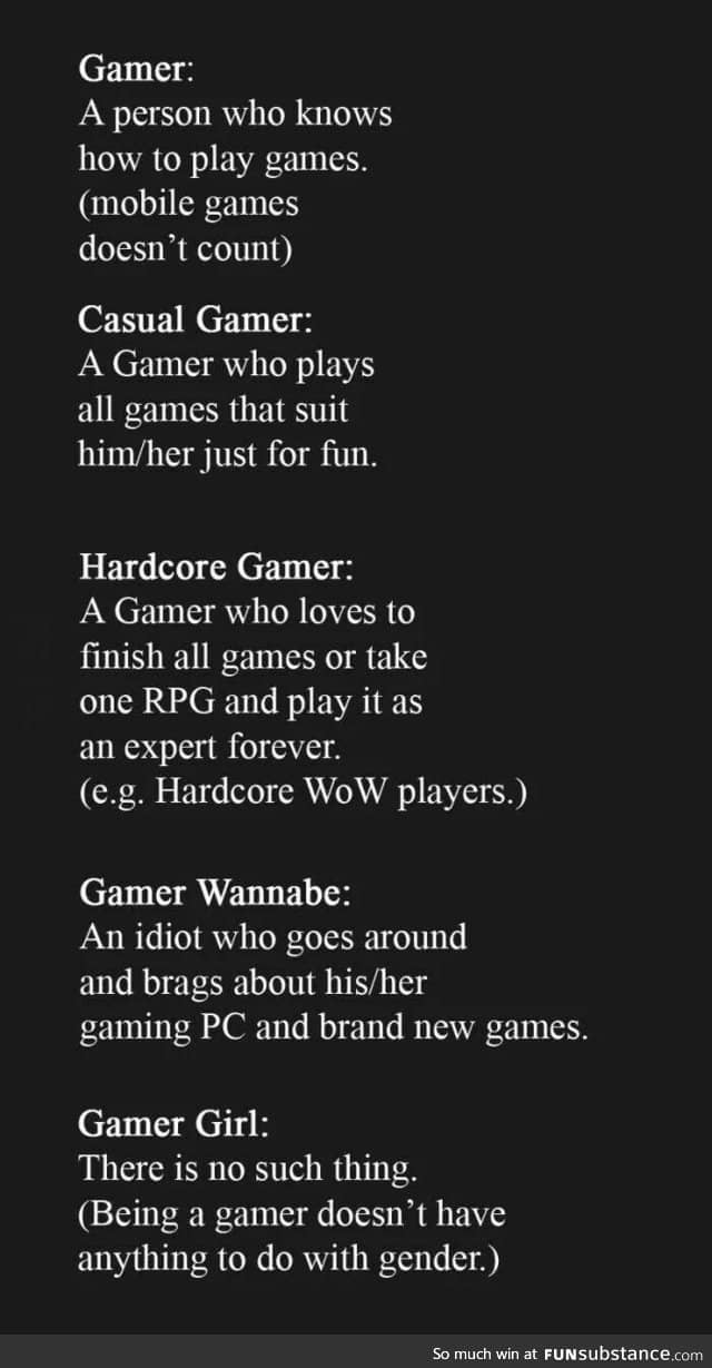 For Gamers