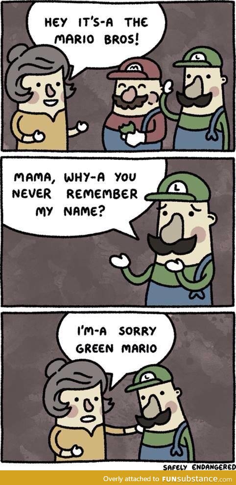 Poor Luigi