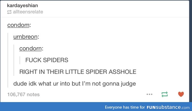 Damn spiders