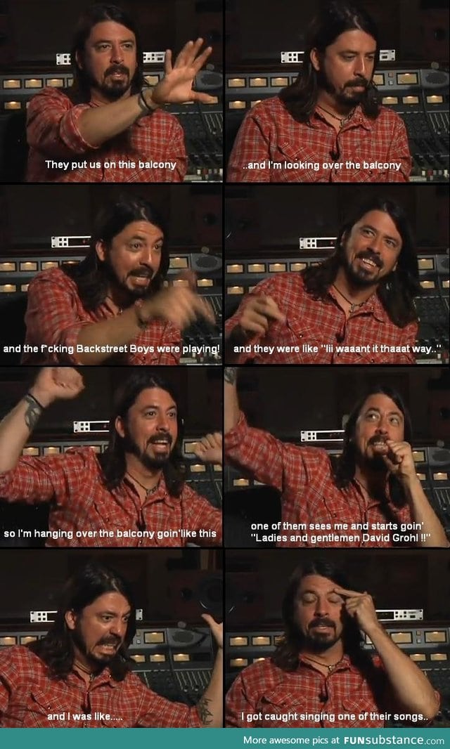 Dave Grohl is the man
