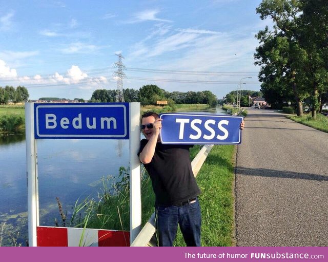 Bedum, just some little village in the Netherlands.