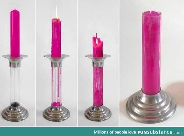 This is candle regenerates itself