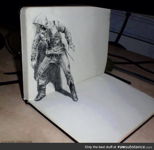 This 3D drawing is bad ass