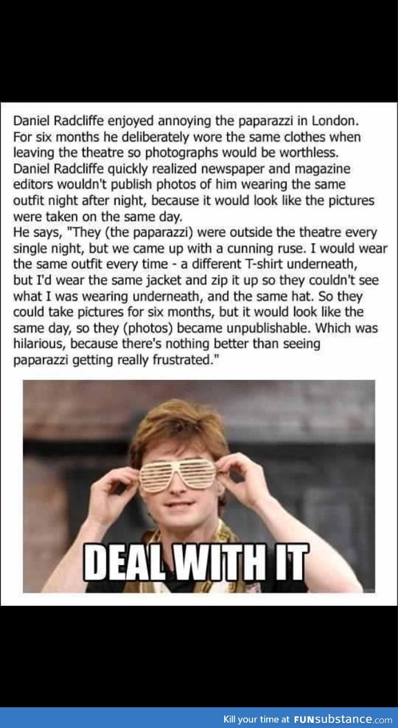 Daniel Radcliffe everyone