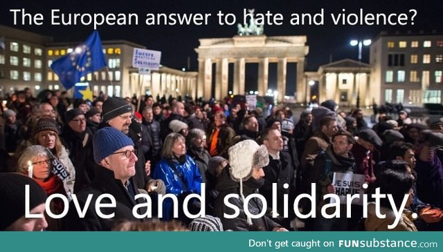 The European answer to violence