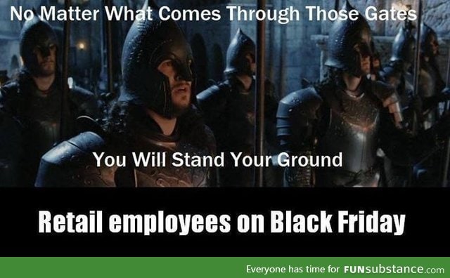 Retail employees, stand your ground!