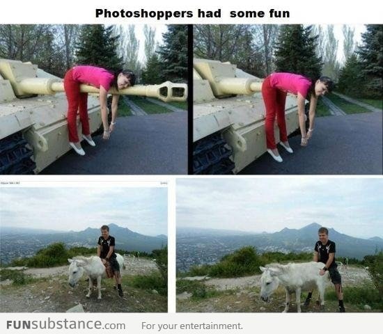 Photoshoppers had some fun