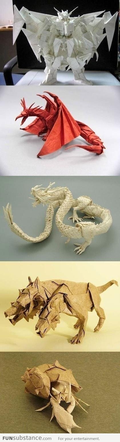 Awesome origami without scissors