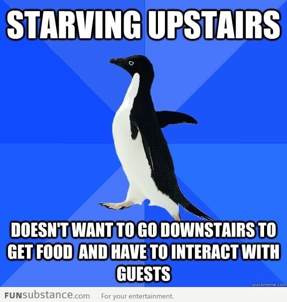 My sister has a friend over