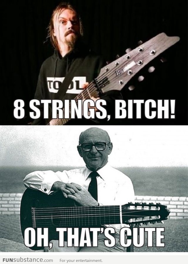 Narciso Yepes playing with extra-strings before it was cool