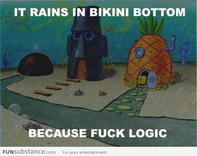 Bikini bottom logic