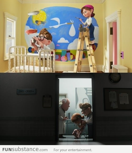 One of the saddest moments in a "kid" movie