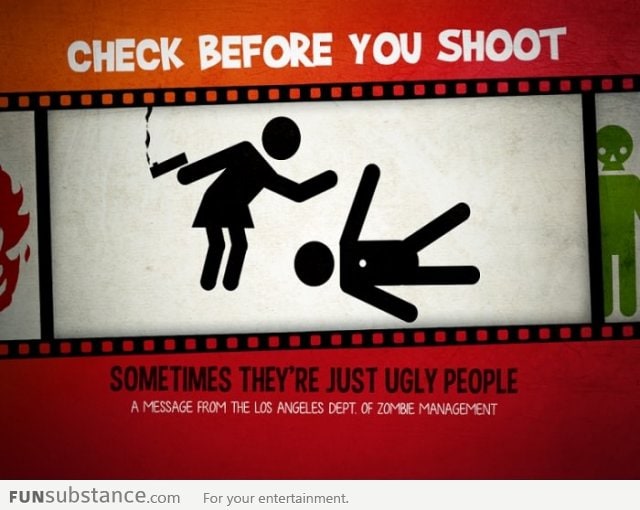 Check before you shoot