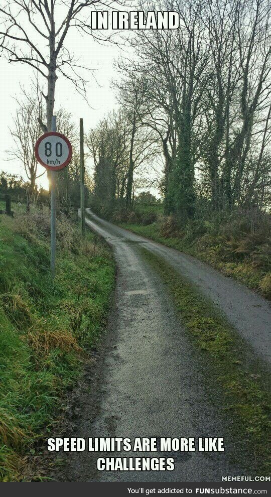 Irish roads