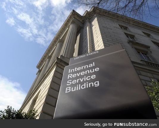 Cards Against......Err, I mean IRS building