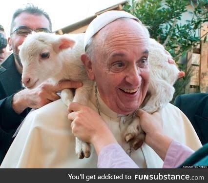 Pope Francis is so adorable