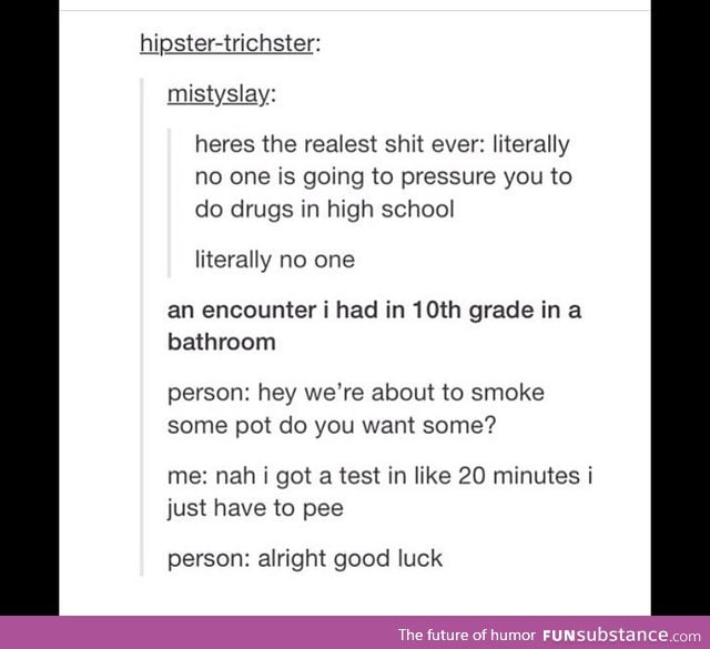 Drugs in school