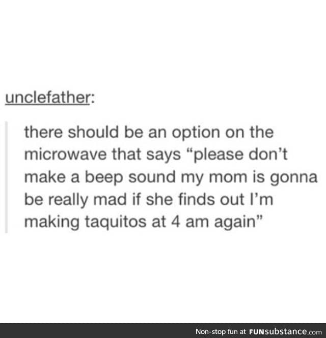 Damn microwave