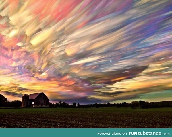 A time lapse of hundreds of sunsets