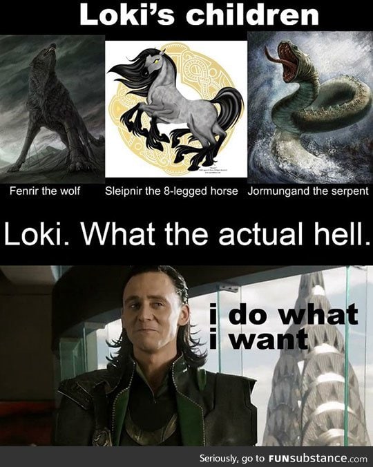 Loki's at it again...