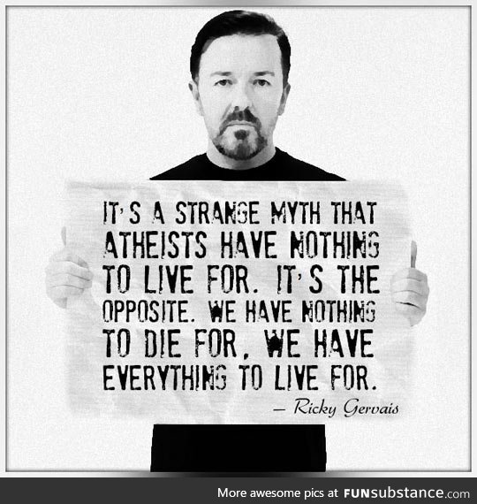 A big true about atheists