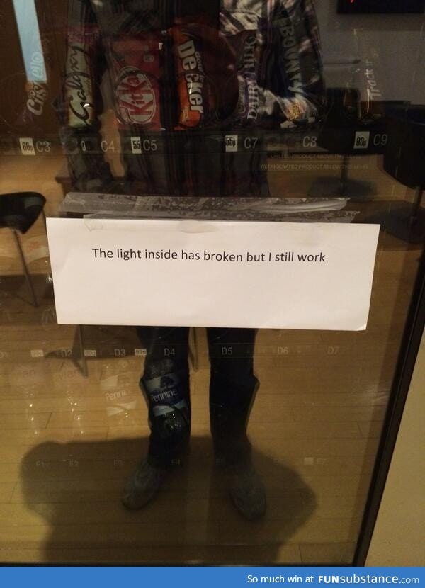 Me too vending machine, me too