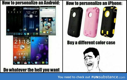 Personalizing smartphones