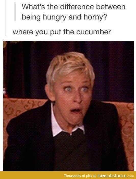 A minute of silence for the cucumbers