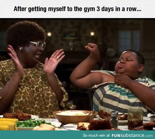 The first days at the gym