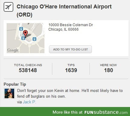 Chicago Airport tips