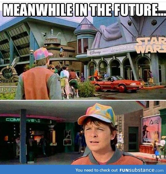 Back to the future predicted it