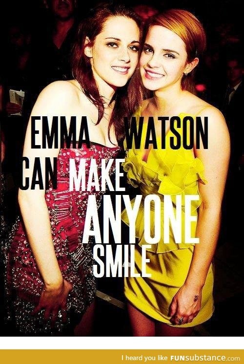 Emma Watson is a miracle worker