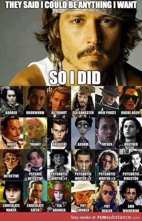 Johnny Depp everyone
