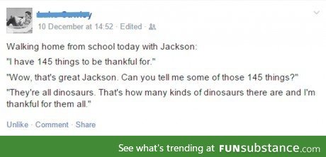 Introducing Jackson, the best kid on my news feed