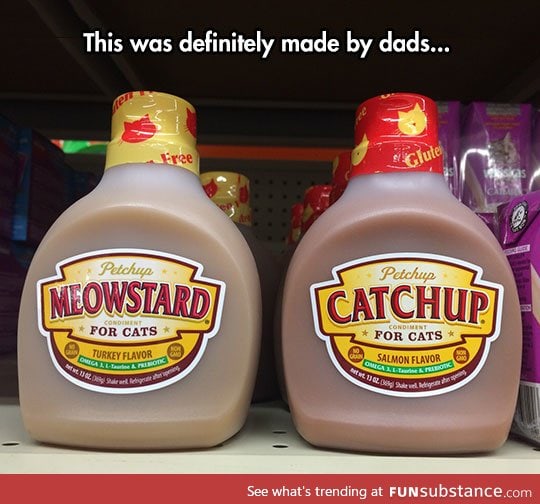 When dads name products