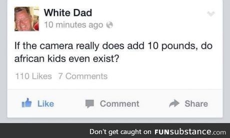 White dad tweet